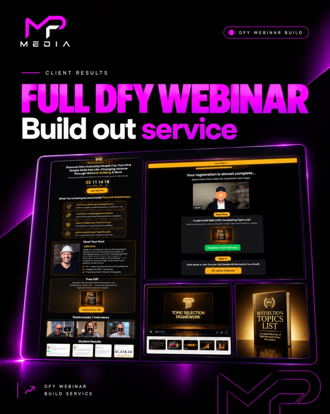 MP Media client result 9