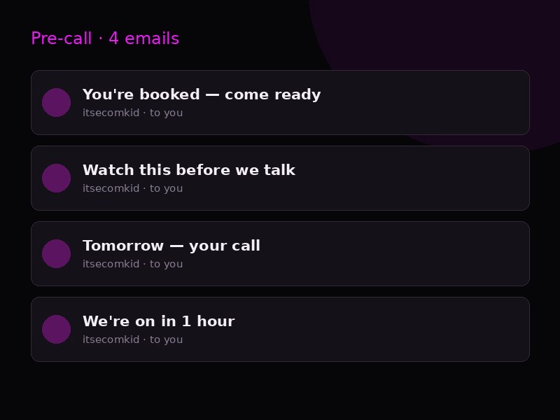 Pre-call preview